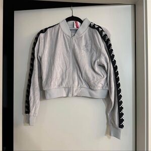 SOLD Kappa velour crop jacket